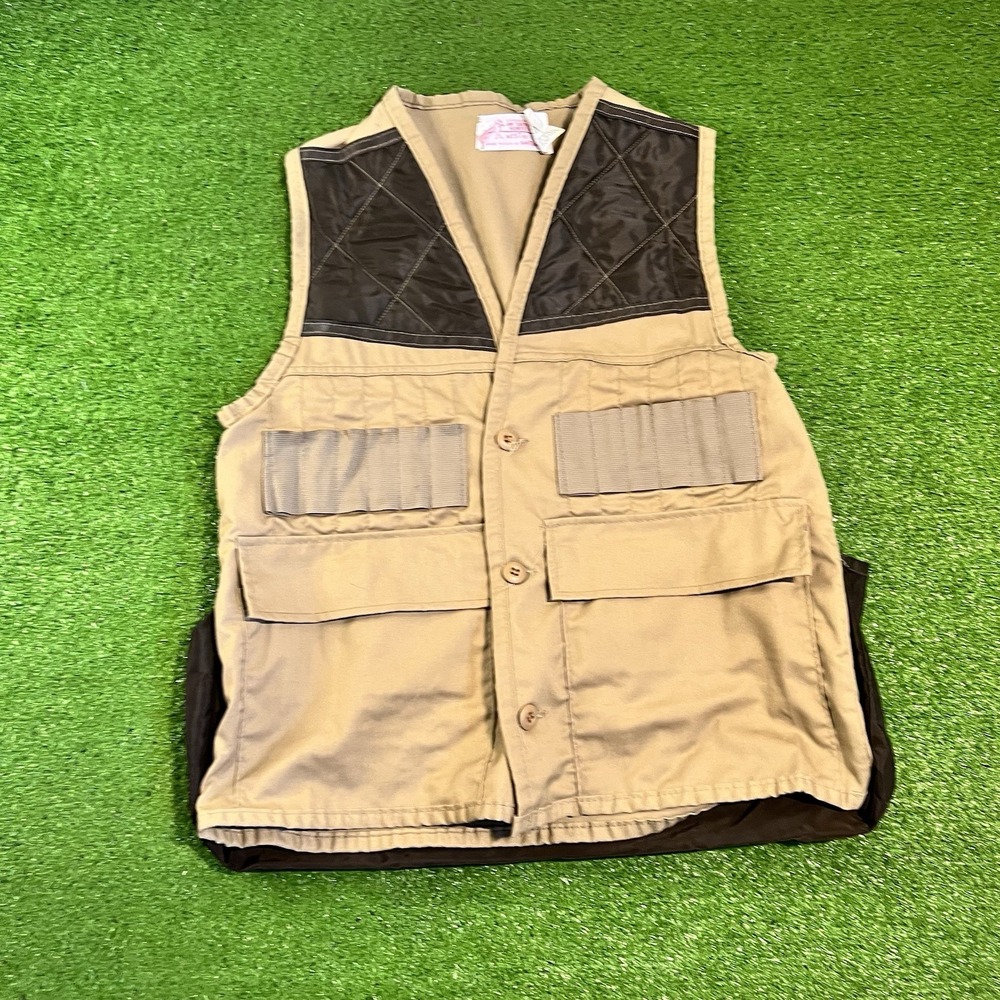 Vintage Saftbak Dove Hunting Vest LG Game Pouch‎ Tactical Vest Jim Hunter EUC